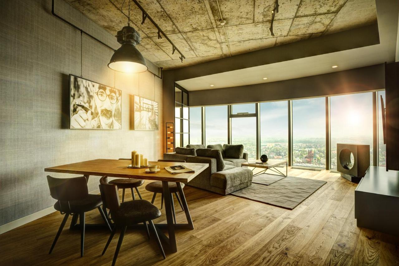 Apartamenty Sky Tower 브로츠와프 외부 사진