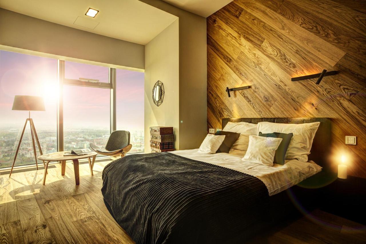 Apartamenty Sky Tower 브로츠와프 외부 사진