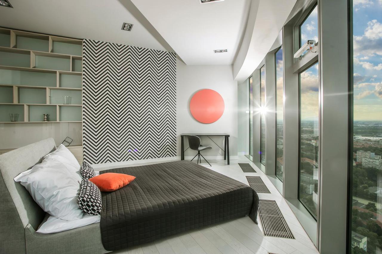 Apartamenty Sky Tower 브로츠와프 외부 사진