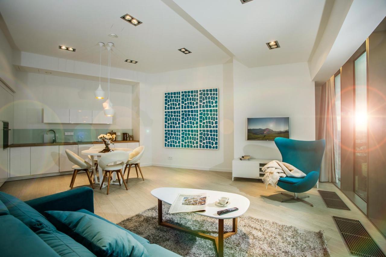Apartamenty Sky Tower 브로츠와프 외부 사진