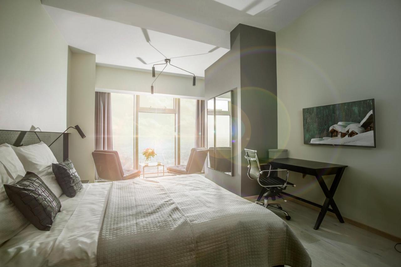 Apartamenty Sky Tower 브로츠와프 외부 사진