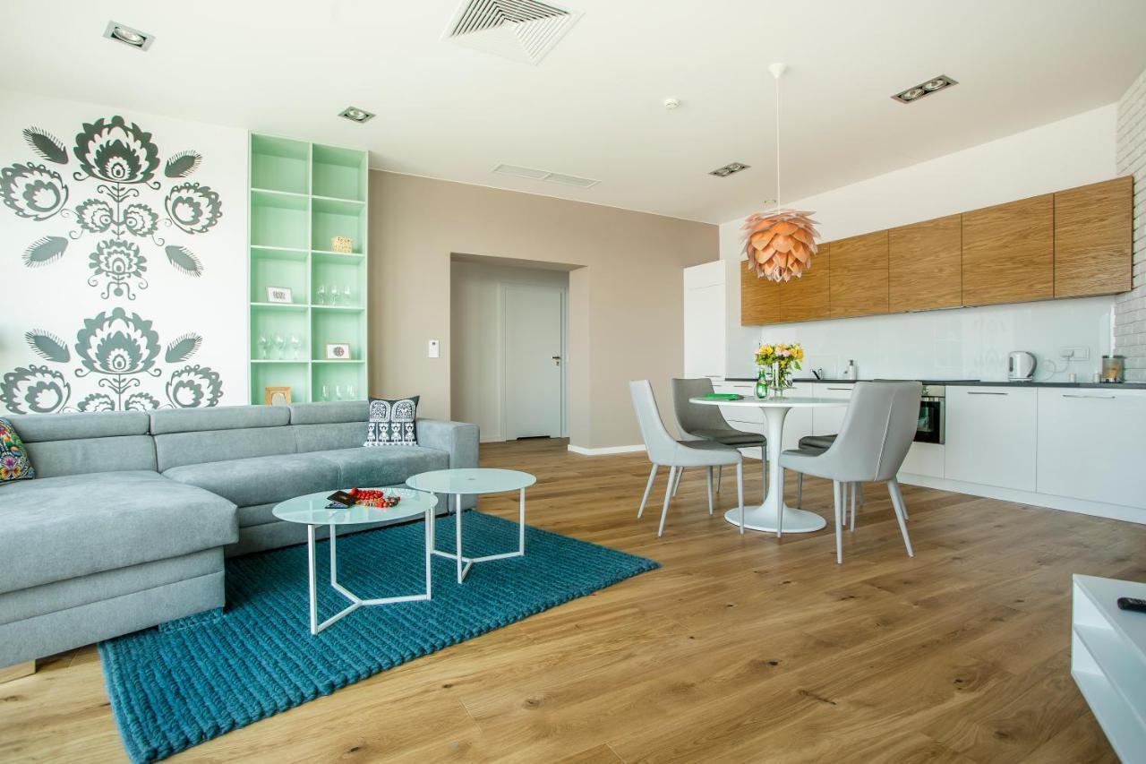 Apartamenty Sky Tower 브로츠와프 외부 사진