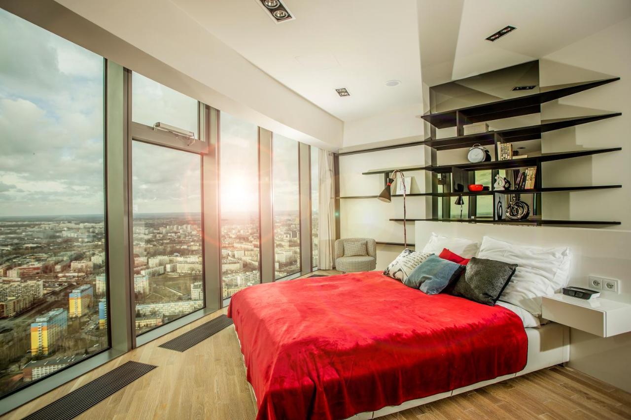 Apartamenty Sky Tower 브로츠와프 외부 사진