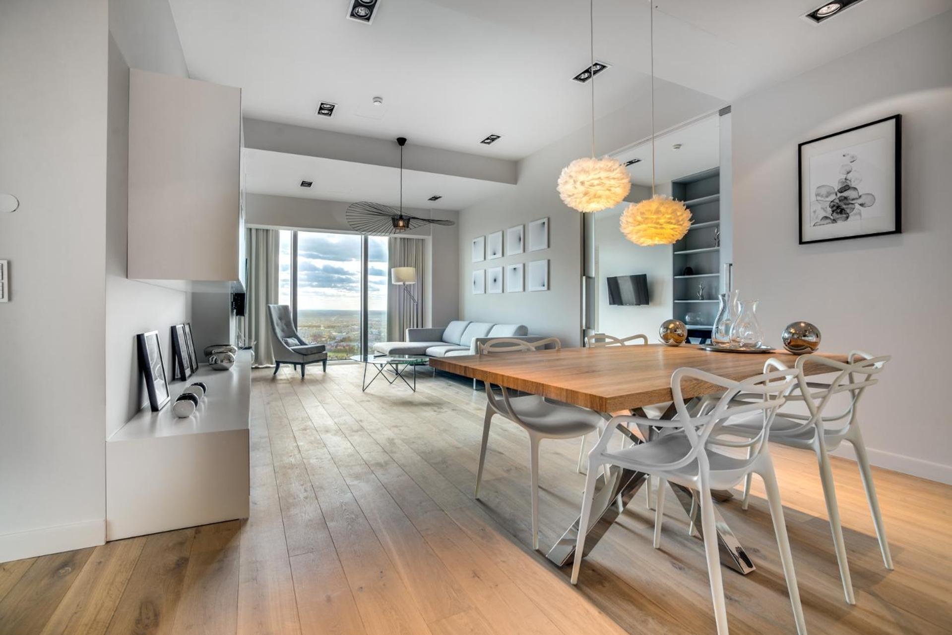 Apartamenty Sky Tower 브로츠와프 외부 사진