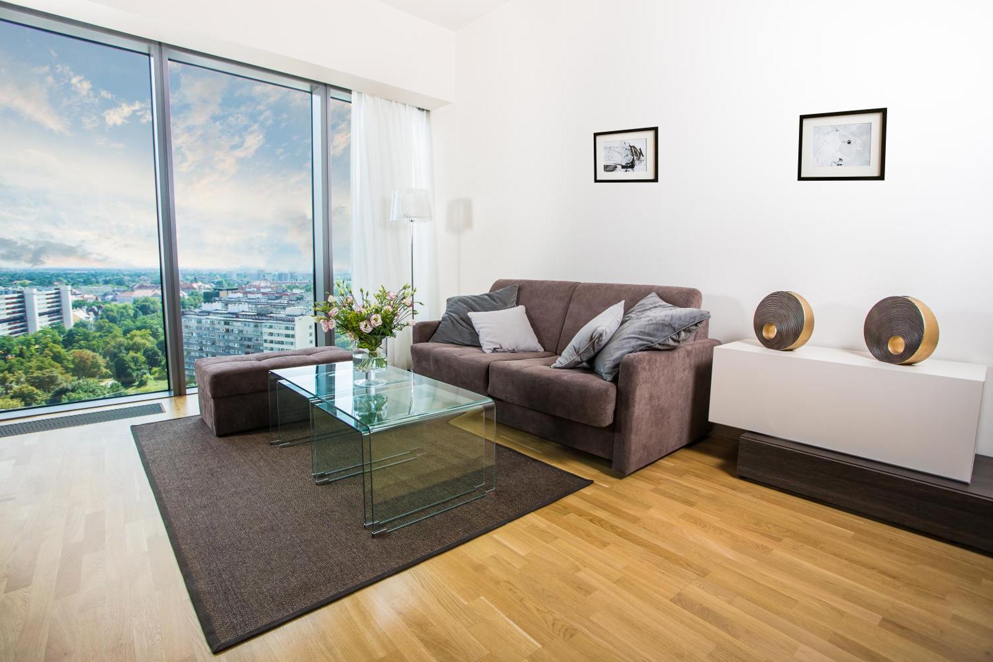 Apartamenty Sky Tower 브로츠와프 외부 사진